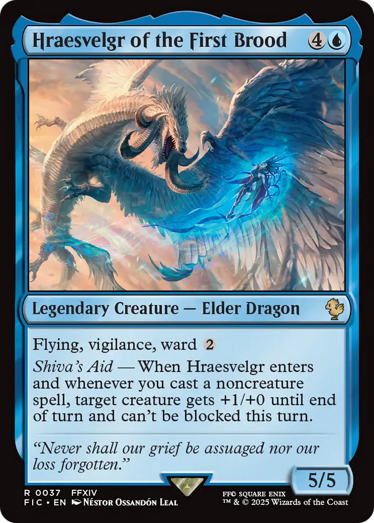 Hraesvelgr of the First Brood [FINAL FANTASY Commander] | The CG Realm
