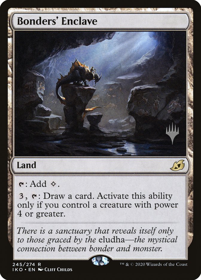 Bonders' Enclave (Promo Pack) [Ikoria: Lair of Behemoths Promos] | The CG Realm