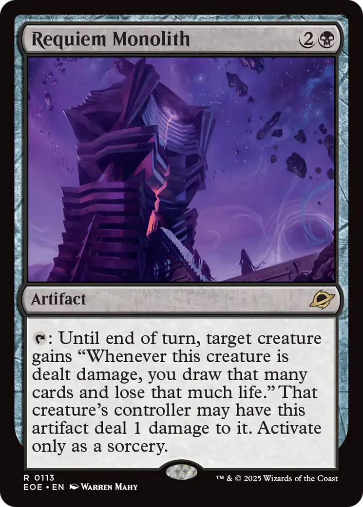 Requiem Monolith [Edge of Eternities] | The CG Realm