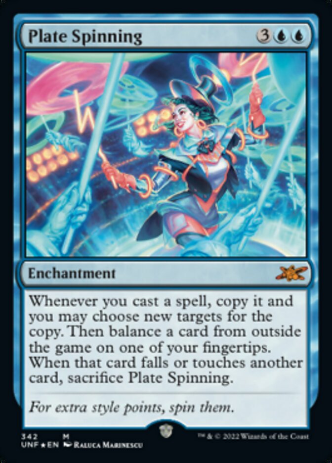Plate Spinning (Galaxy Foil) [Unfinity] | The CG Realm