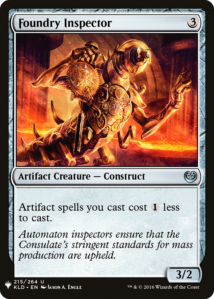 Foundry Inspector (LIST-215) - The List
