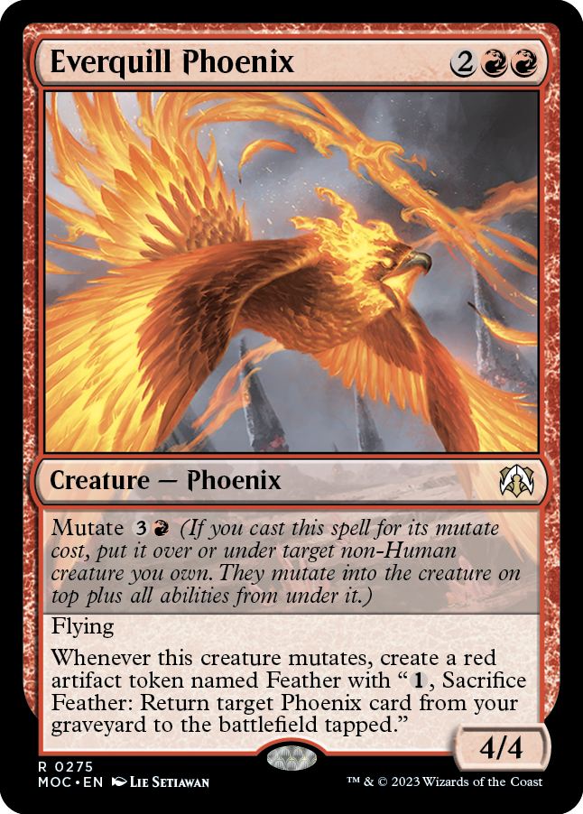 Everquill Phoenix [March of the Machine Commander] | The CG Realm