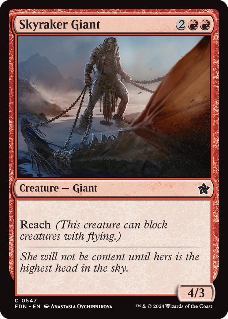 Skyraker Giant [Foundations] | The CG Realm