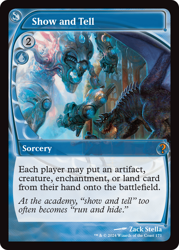 Show and Tell (Future Sight) [Mystery Booster 2] | The CG Realm