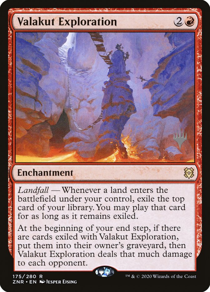 Valakut Exploration (Promo Pack) [Zendikar Rising Promos] | The CG Realm