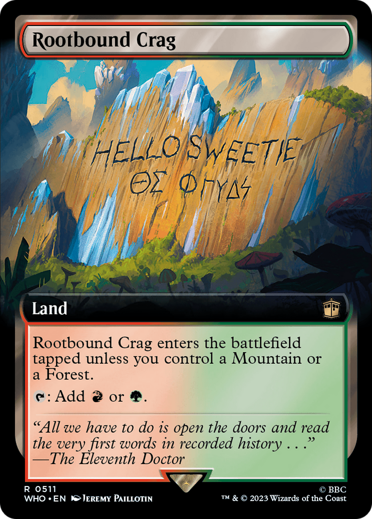 Rootbound Crag (Extended Art) [Doctor Who] | The CG Realm