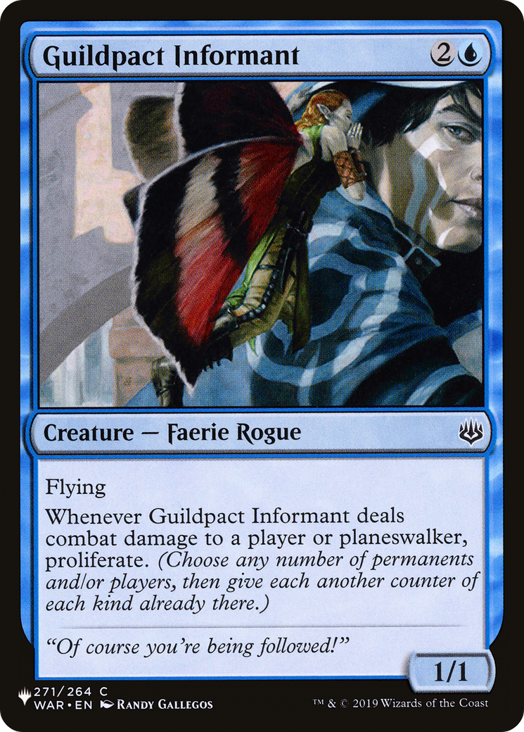 Guildpact Informant [The List] | The CG Realm