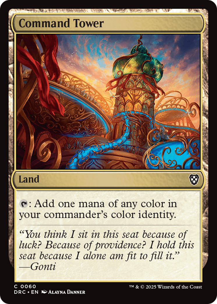 Command Tower (0060) [Aetherdrift Commander] | The CG Realm
