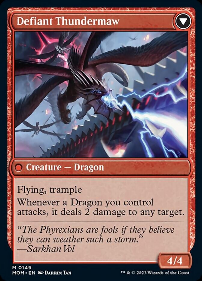 Invasion of Tarkir (MOM-149) - March of the Machine