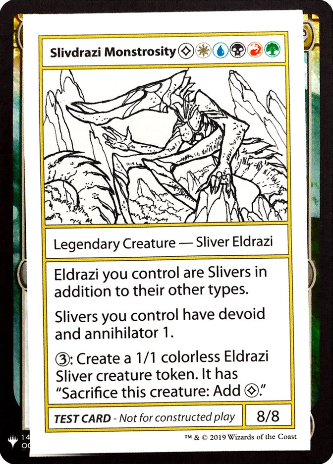 Slivdrazi Monstrosity [Mystery Booster Playtest Cards] | The CG Realm