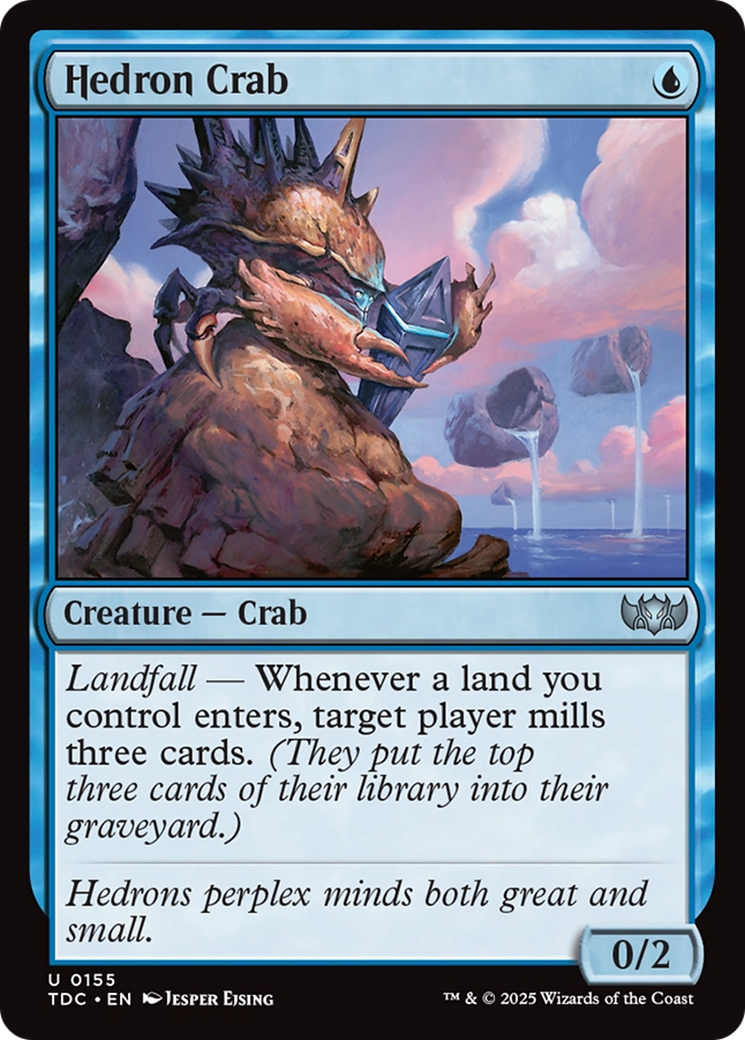 Hedron Crab [Tarkir: Dragonstorm Commander] | The CG Realm