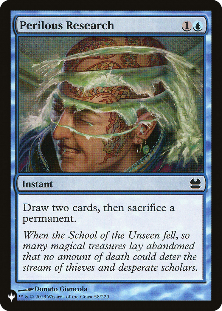 Perilous Research [The List] | The CG Realm