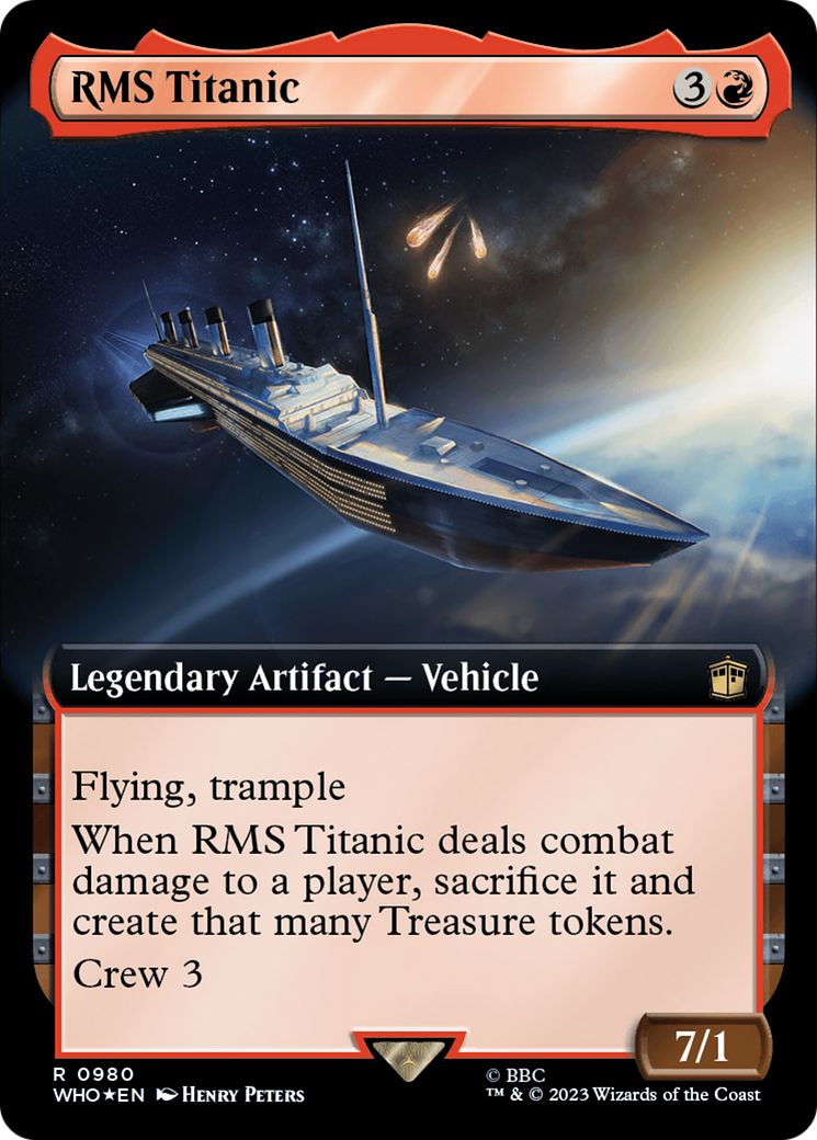 RMS Titanic (Extended Art) (Surge Foil) [Doctor Who] | The CG Realm