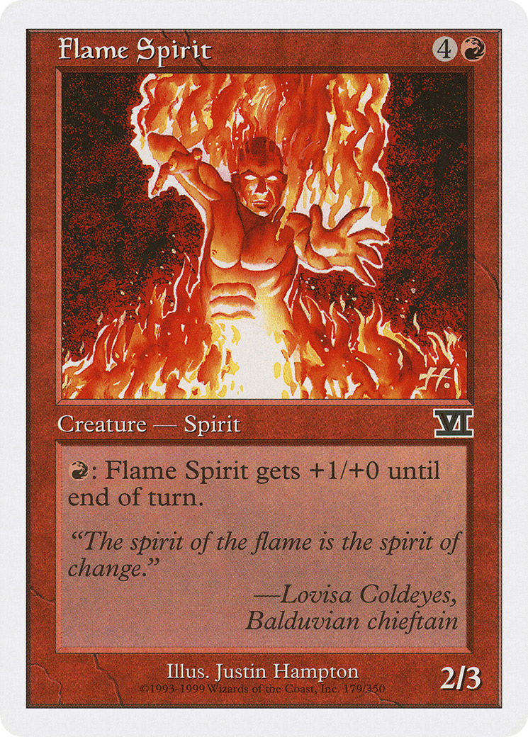 Flame Spirit (6ED-179) - Classic Sixth Edition