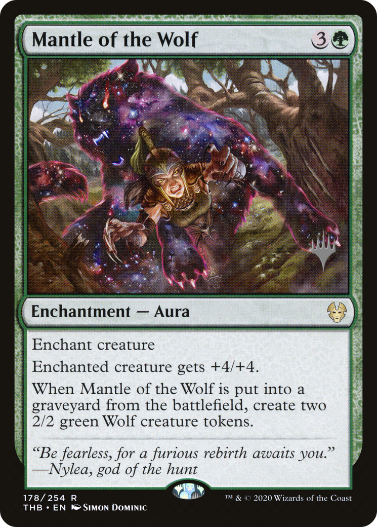 Mantle of the Wolf (PPTHB-178) - Theros Beyond Death Promos