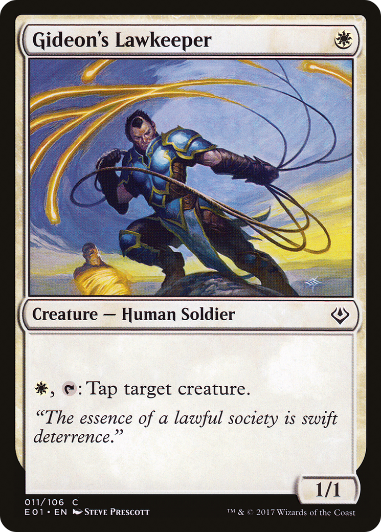 Gideon's Lawkeeper (AC2-011) - Archenemy: Nicol Bolas