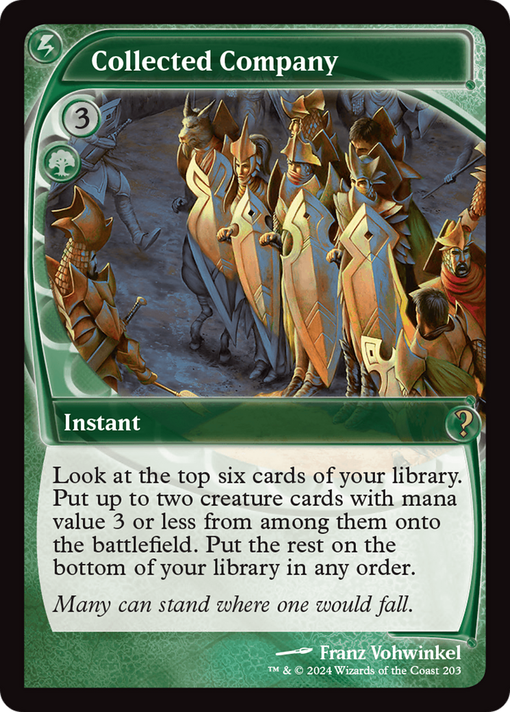 Collected Company (Future Sight) [Mystery Booster 2] | The CG Realm