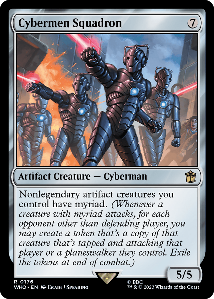 Cybermen Squadron [Doctor Who] | The CG Realm
