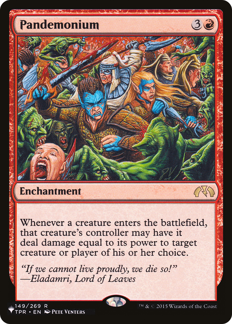 Pandemonium (LIST-TPR-149) - The List
