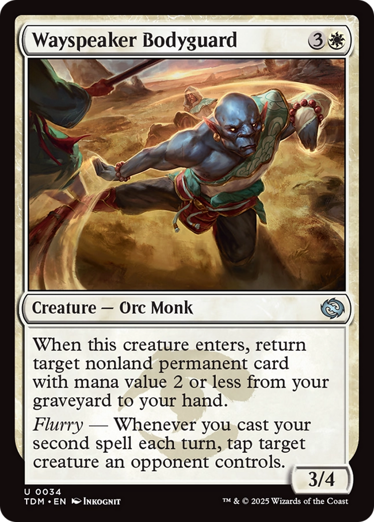 Wayspeaker Bodyguard [Tarkir: Dragonstorm] | The CG Realm