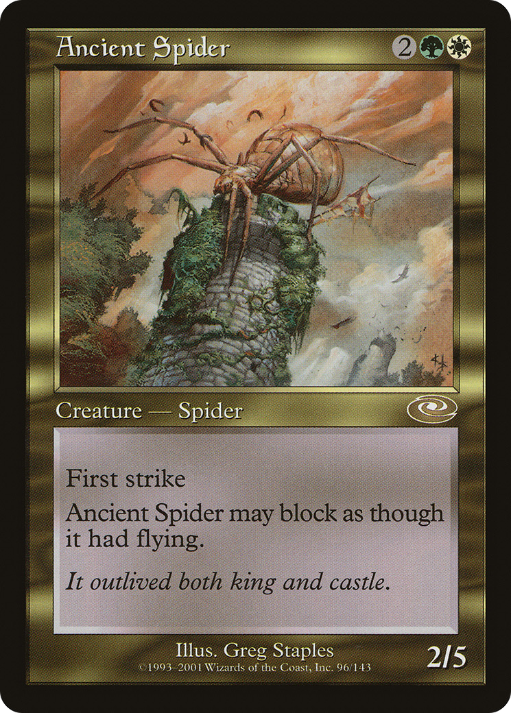 Ancient Spider (PLS-096) - Planeshift