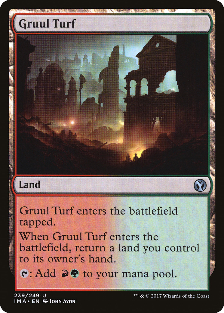 Gruul Turf (IMA-239) - Iconic Masters
