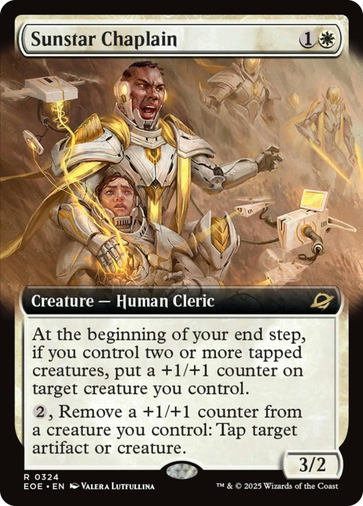 Sunstar Chaplain (Extended Art) [Edge of Eternities] | The CG Realm