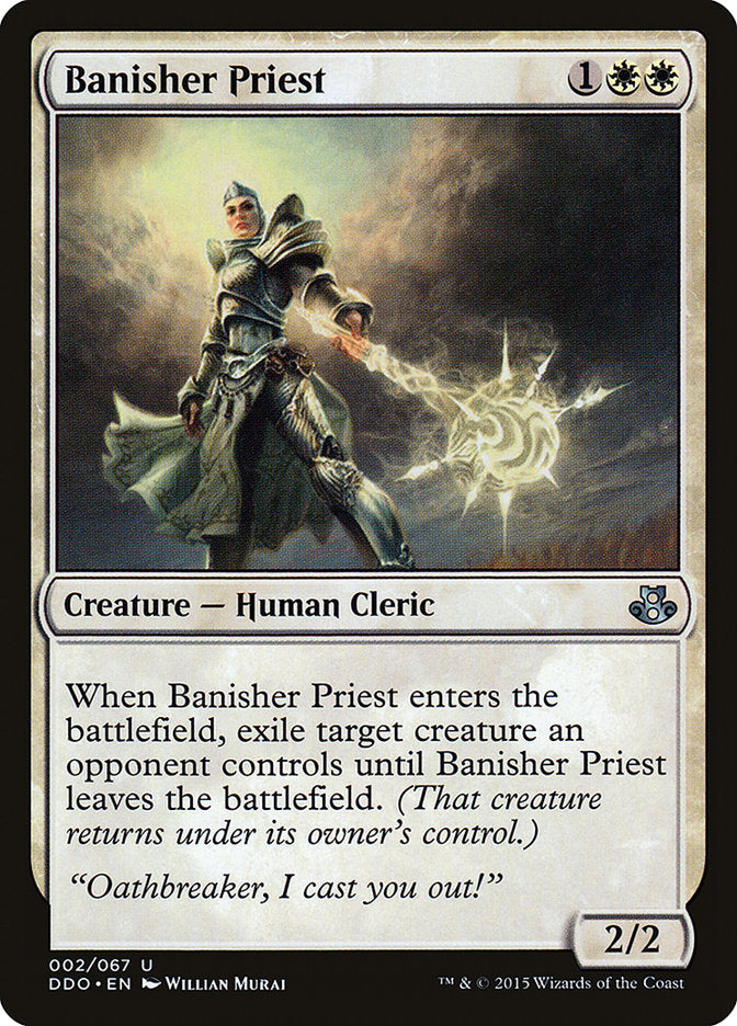 Banisher Priest [Duel Decks: Elspeth vs. Kiora] | The CG Realm