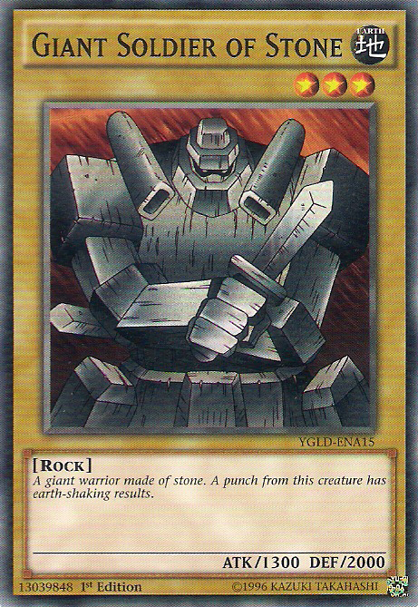 Giant Soldier of Stone [YGLD-ENA15] Common | The CG Realm