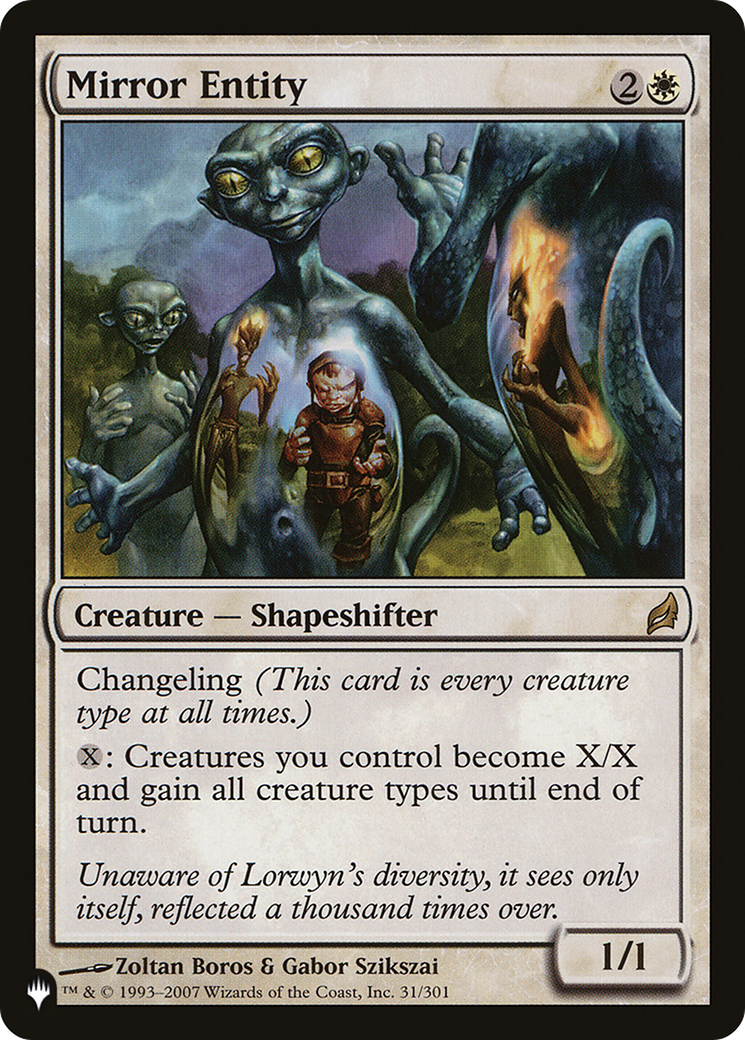 Mirror Entity (LRW) [The List] | The CG Realm