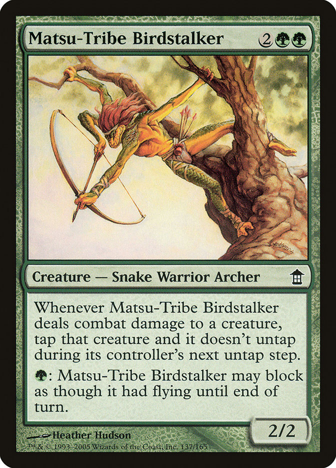 Matsu-Tribe Birdstalker [Saviors of Kamigawa] | The CG Realm