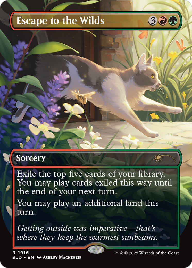 Escape to the Wilds (1916) (Rainbow Foil) [Secret Lair Drop Series] | The CG Realm