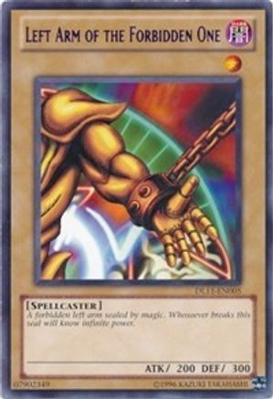 Left Arm of the Forbidden One (Purple) (DL11-EN005) - Duelist League Promo Unlimited