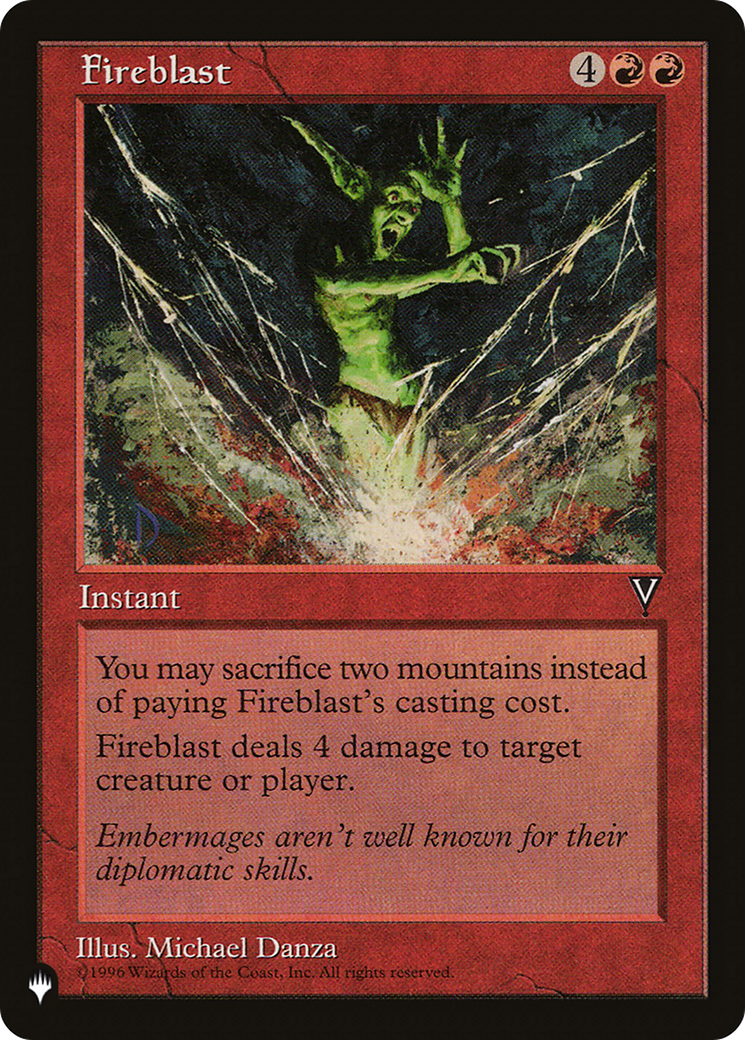 Fireblast [The List] | The CG Realm