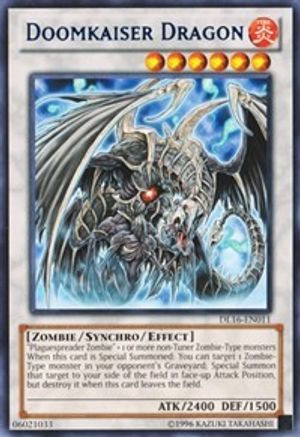 Doomkaiser Dragon (Blue) (DL16-EN011) - Duelist League Promo Unlimited