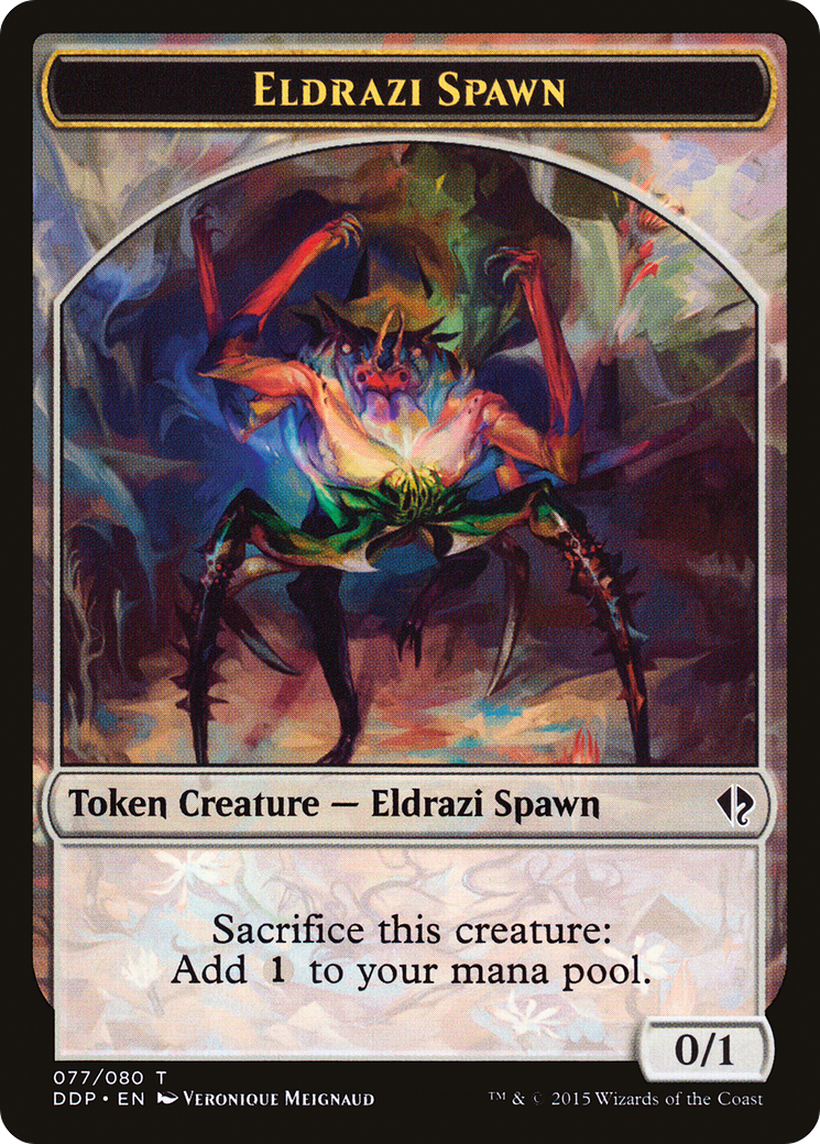 Eldrazi Spawn Token (077) (DDP-077) - Duel Decks: Zendikar vs. Eldrazi