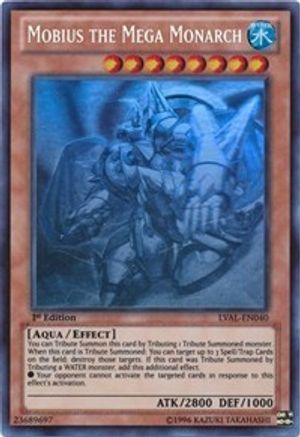 Mobius the Mega Monarch (Ghost Rare) (LVAL-EN040) - Legacy of the Valiant Unlimited