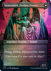 Westvale Abbey // Ormendahl, Profane Prince (Borderless) [Secret Lair: From Cute to Brute] | The CG Realm