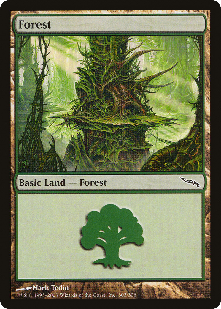 Forest (303) (MRD-303) - Mirrodin