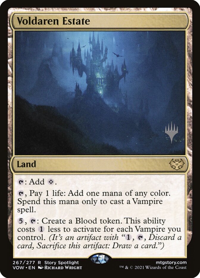 Voldaren Estate (Promo Pack) [Innistrad: Crimson Vow Promos] | The CG Realm