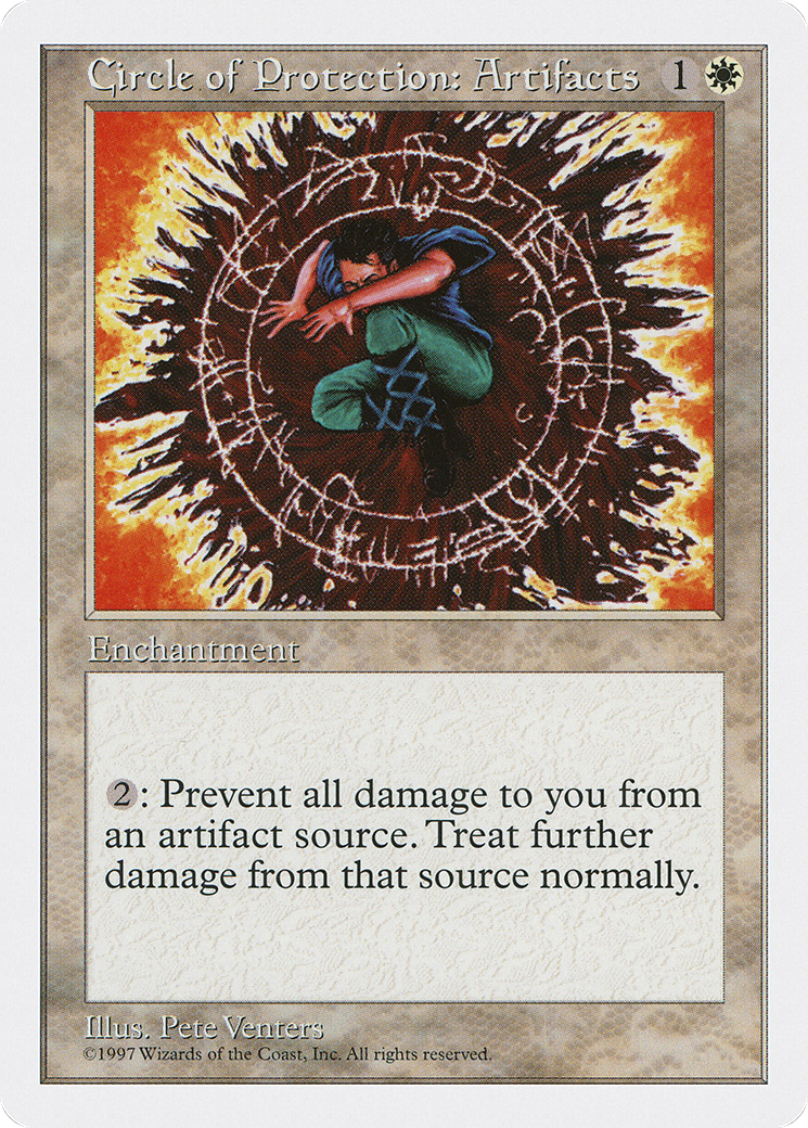 Circle of Protection: Artifacts (5ED-) - Fifth Edition