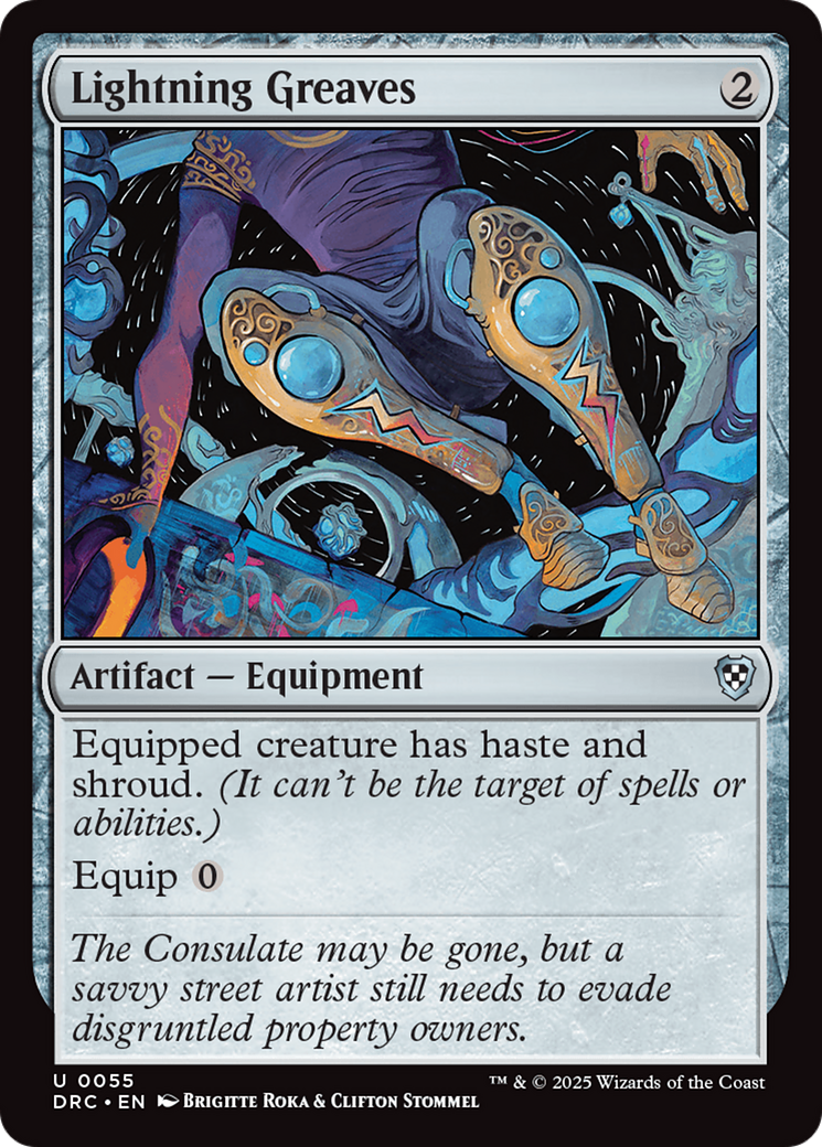 Lightning Greaves [Aetherdrift Commander] | The CG Realm