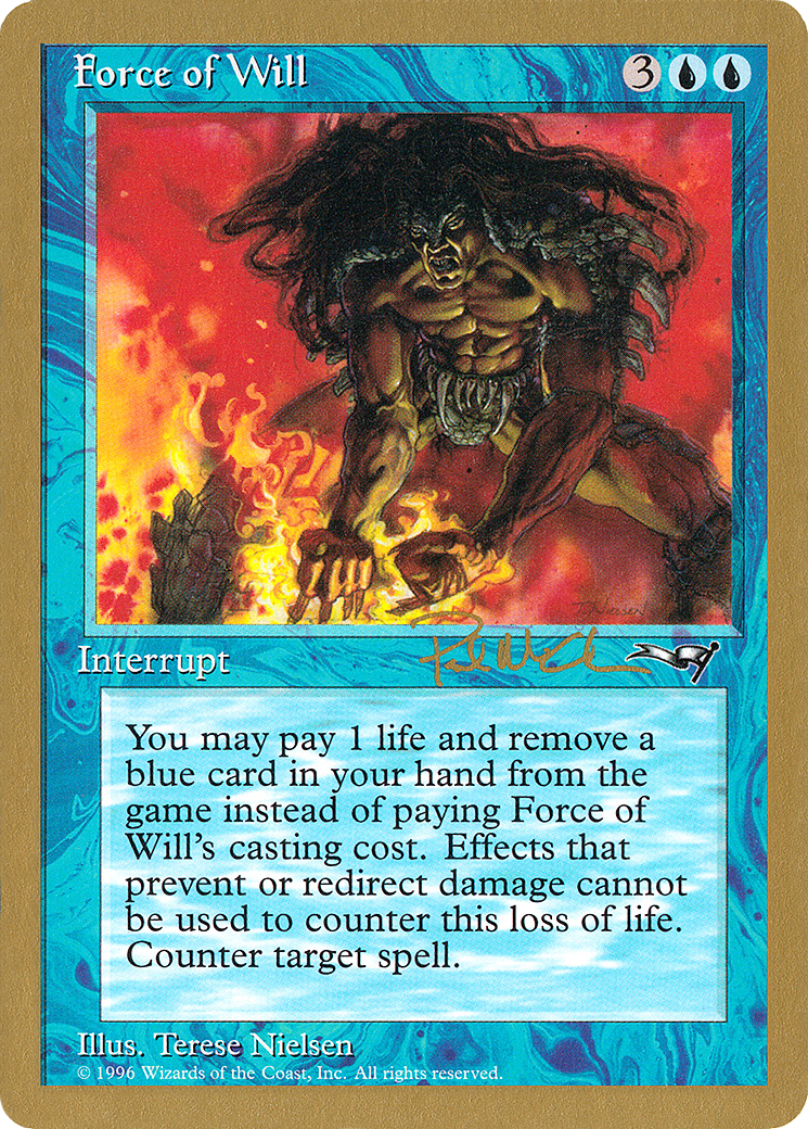 Force of Will - 1997 Paul McCabe (ALL) (WCD-) - World Championship Decks 1997