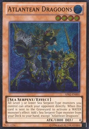 Atlantean Dragoons (UTR) (AP02-EN001) - Astral Pack 2 Unlimited