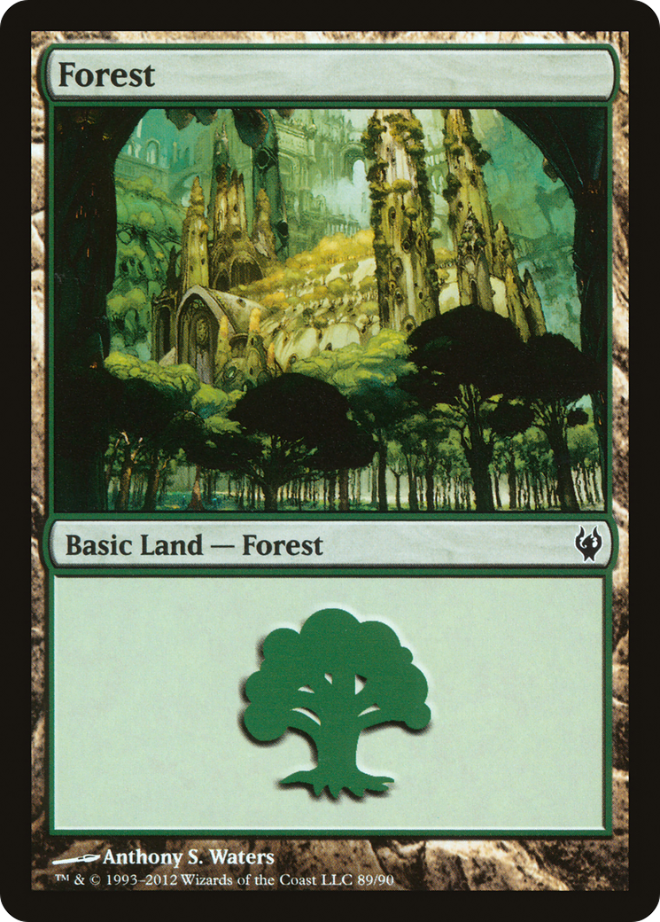 Forest (89) (DDJ-089) - Duel Decks: Izzet vs. Golgari