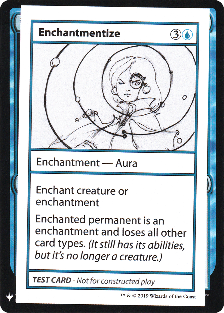 Enchantmentize (CMB1-) - Mystery Booster Playtest Cards 2019