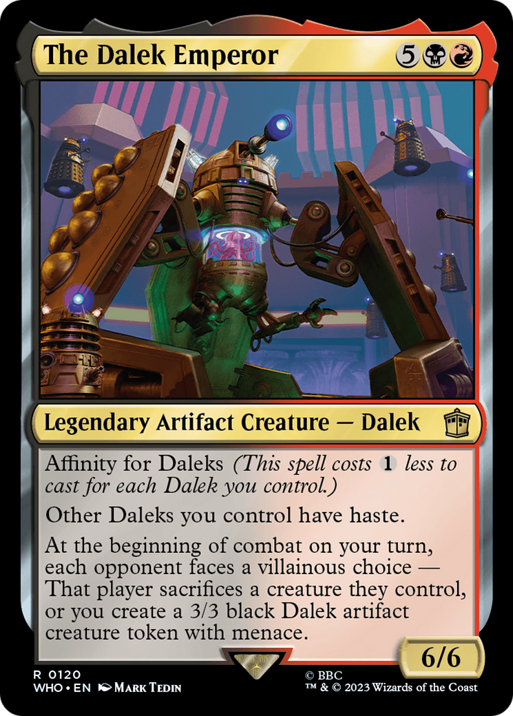 The Dalek Emperor (Extended Art) [Doctor Who] | The CG Realm