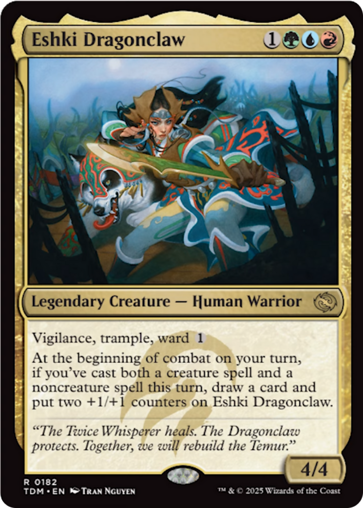Eshki Dragonclaw [Tarkir: Dragonstorm] | The CG Realm