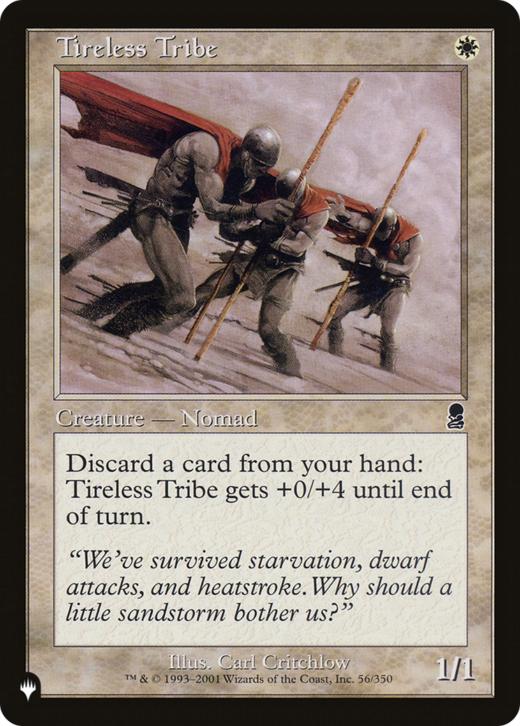 Tireless Tribe [The List] | The CG Realm