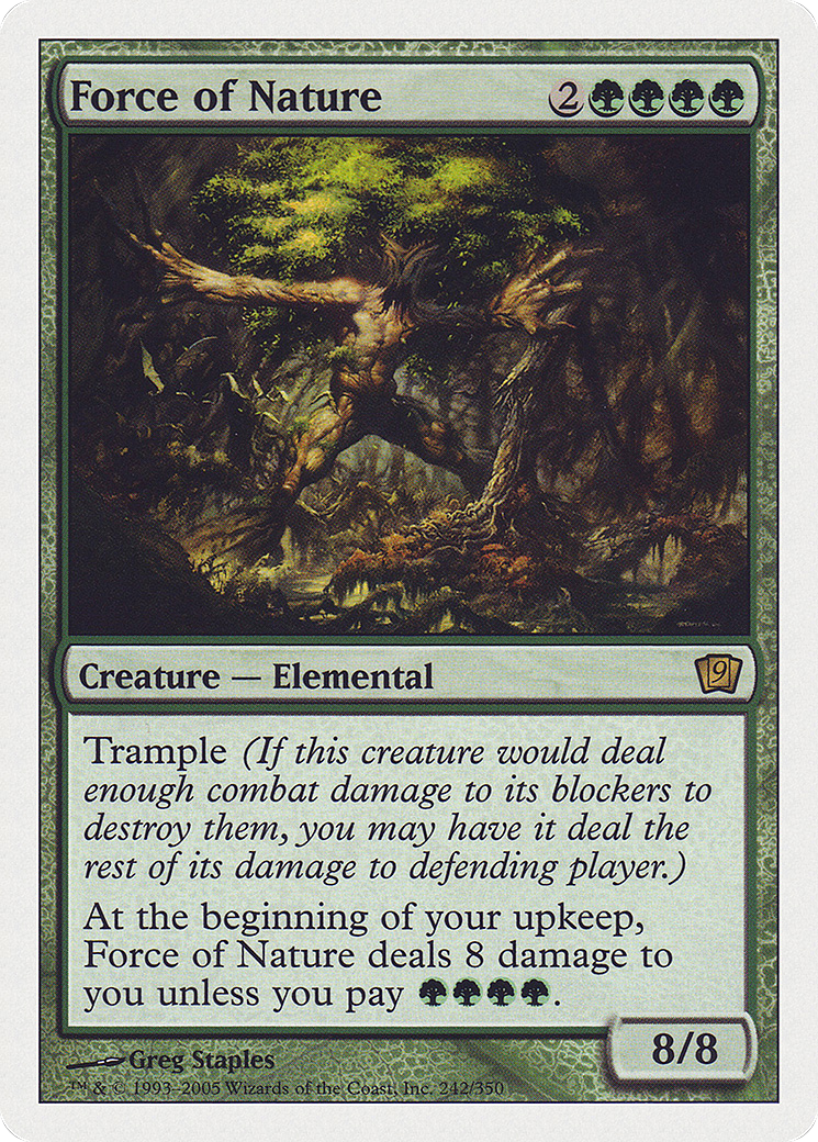 Force of Nature (9ED-242) - 9th Edition